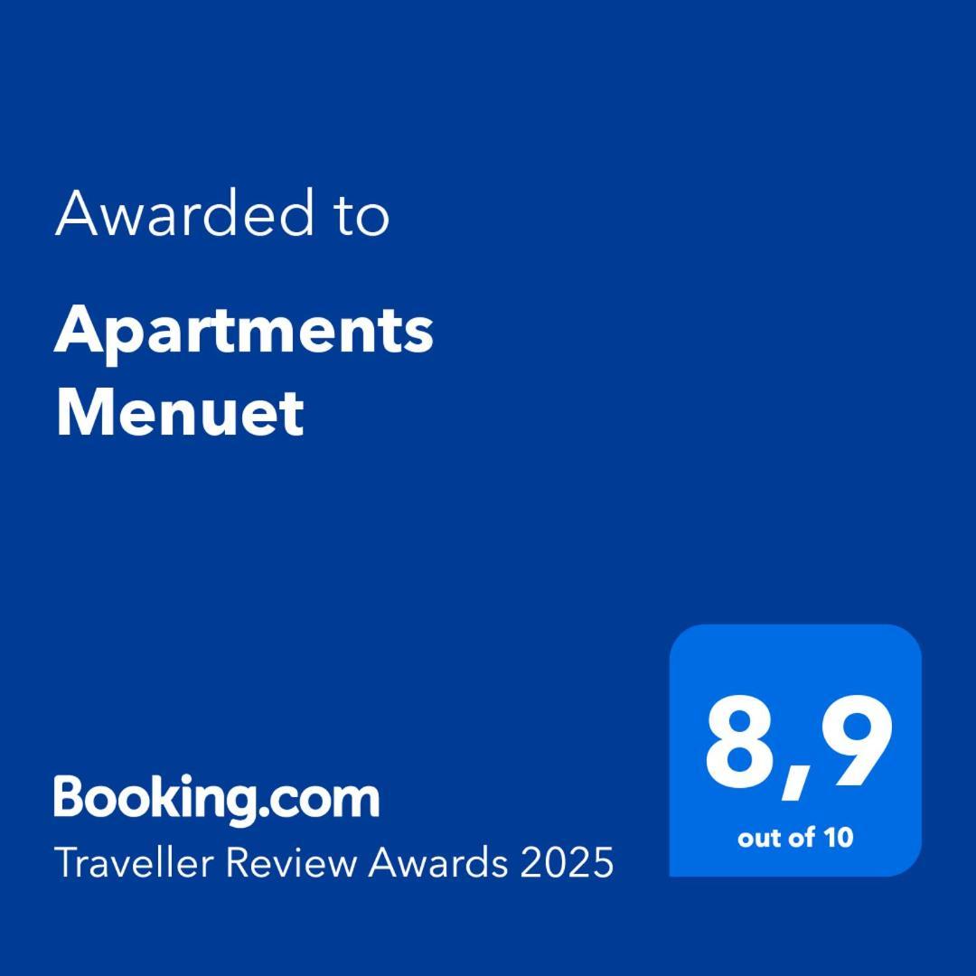 Apartments Menuet 부드바 외부 사진